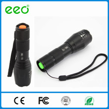EEO G700 führte Taschenlampe Zoom 5 Modi, AAA Batterie oder 18650 wiederaufladbare LED Taschenlampe